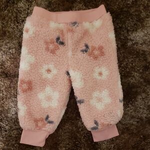 Lizzy James Pink Floral Fleece Joggers